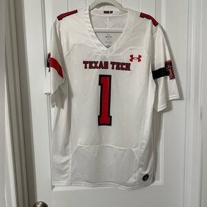 Men’s White Texas Tech Jersey